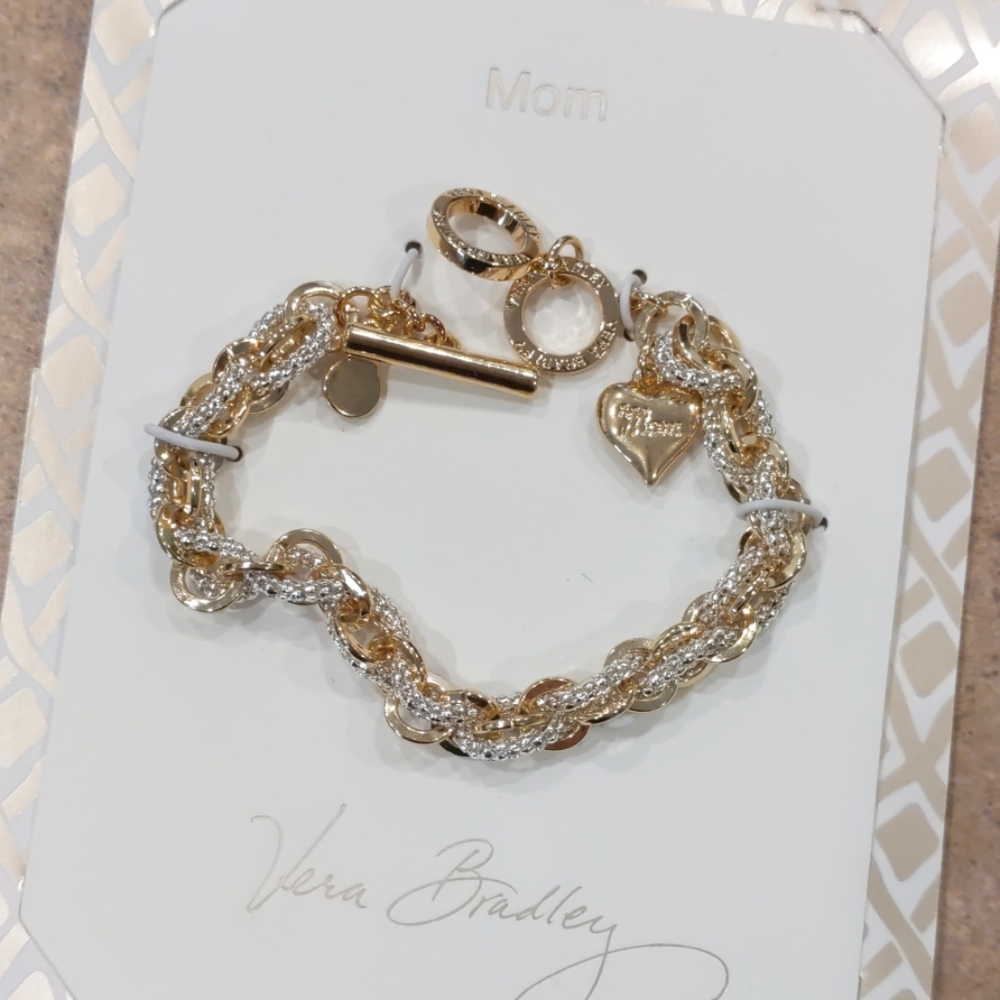 New Vera Bradley Mom bracelet
